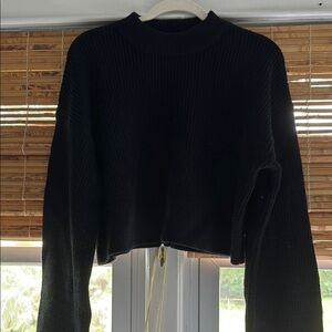 Cupshe cropped knit sweater
